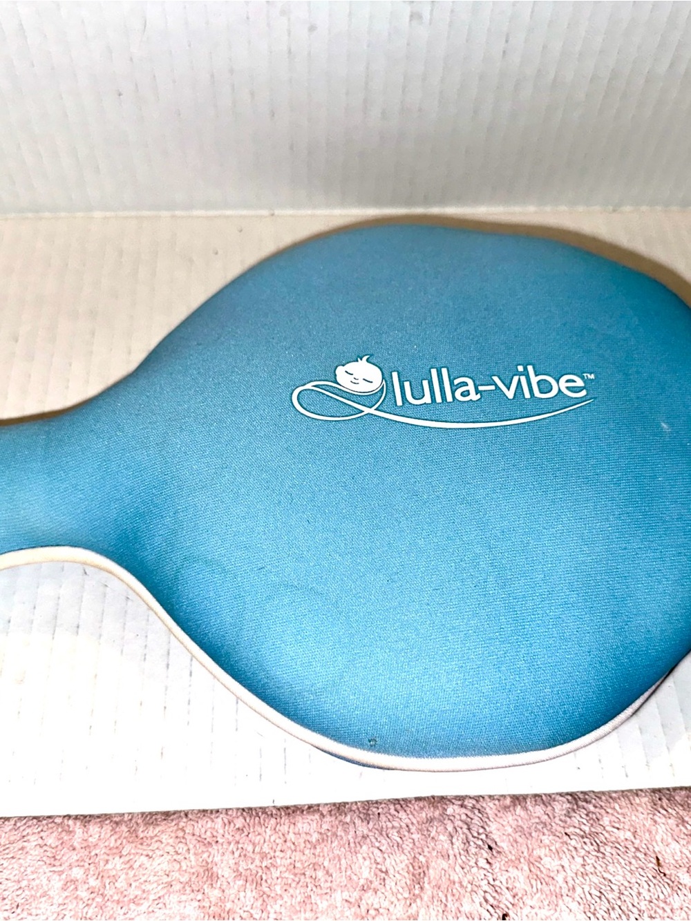 lulla-vibe Vibrating Blue Soothing Cushion Sleep soother for Newborn pre-owned